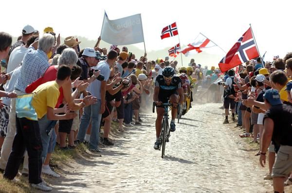 Juan Antonio Flecha (Sky) is no stranger to the cobblestones.