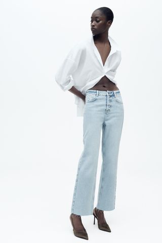 Z1975 Straight-Leg High-Waist Jeans