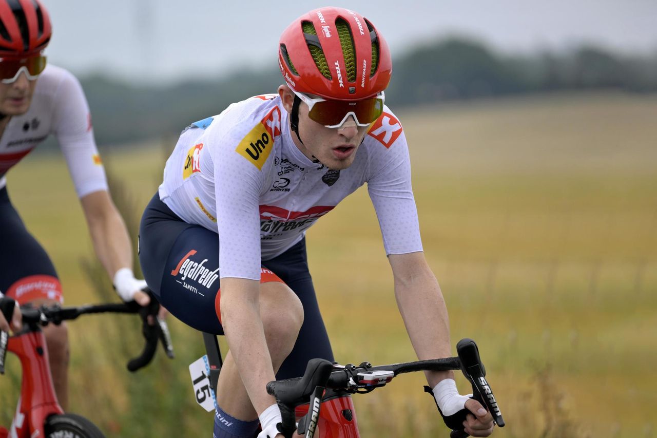 PostNord Danmark Rundt Tour of Denmark 2022 3rd stage Otterup Herning 2392 km 18082022 Mattias Skjelmose Jensen DEN Trek Segafredo photo Szymon GruchalskiSprintCyclingAgency2022