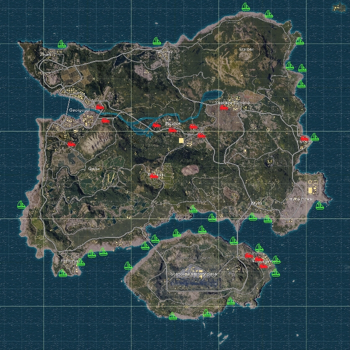 PUBG map: The best loot locations for PlayerUnknown's Battlegrounds ...