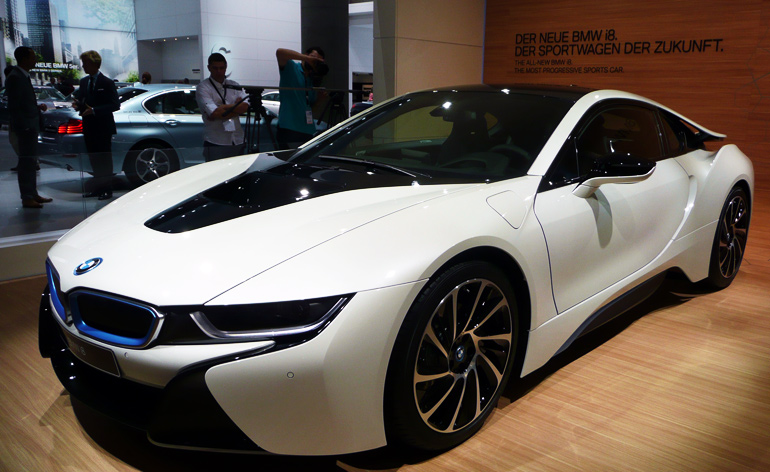 Volkswagen Group, BMW and Mercedes-Benz - flexing their muscles.