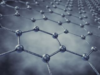 a 3D model of graphene