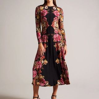 Ted Baker floral print dress