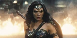 Gal Gadot as Wonder Woman in Batman v Superman: Dawn of Justice