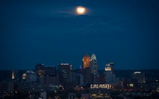 Blue Moon Over Cincinnati