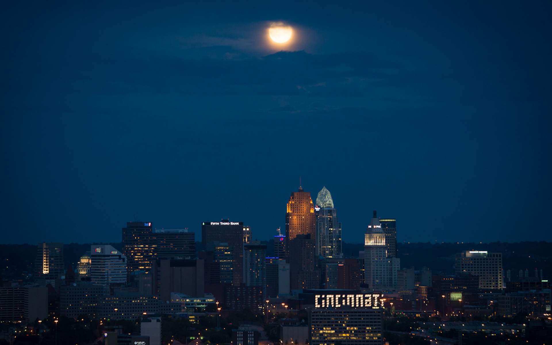 Blue Moon Over Cincinnati