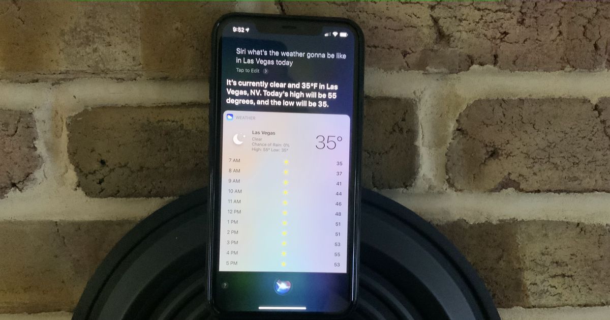 iPhone 11 Pro Max with Siri