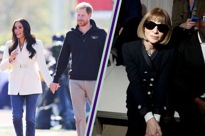 Anna Wintour, Prince Harry and Meghan Markle