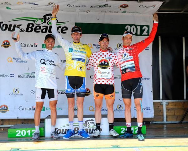 Final Jerseys - Points: Francisco Mancebo, GC: Rory Sutherland, KOM: Ken Hanson , Young Rider: Hugo Houle