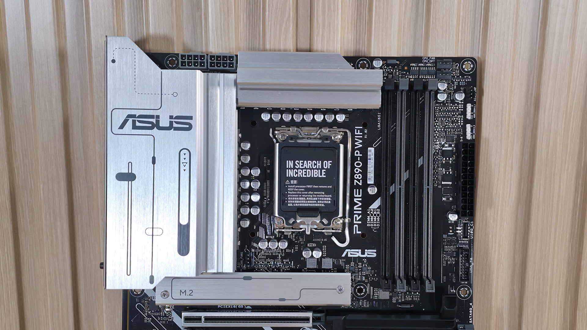 Asus Prime Z890-P Wifi - Top half