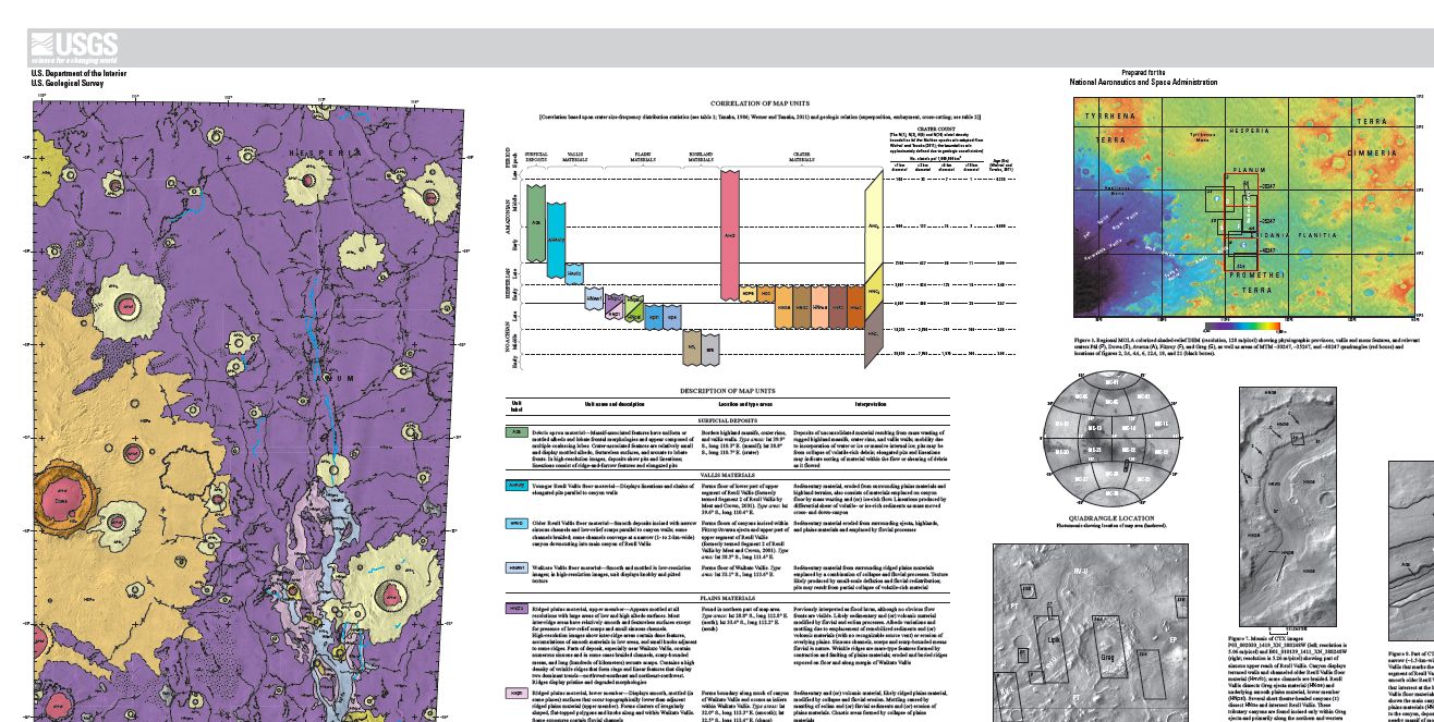 New Map of Mars&#039; Southern Highlands