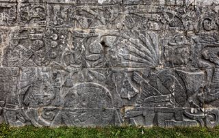 Maya human sacrifice.