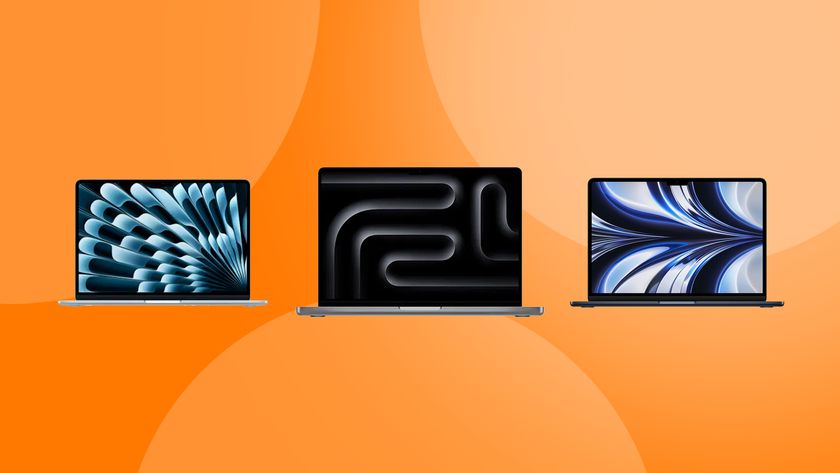 Our three favourite MacBooks for programming, all in a nice row. 