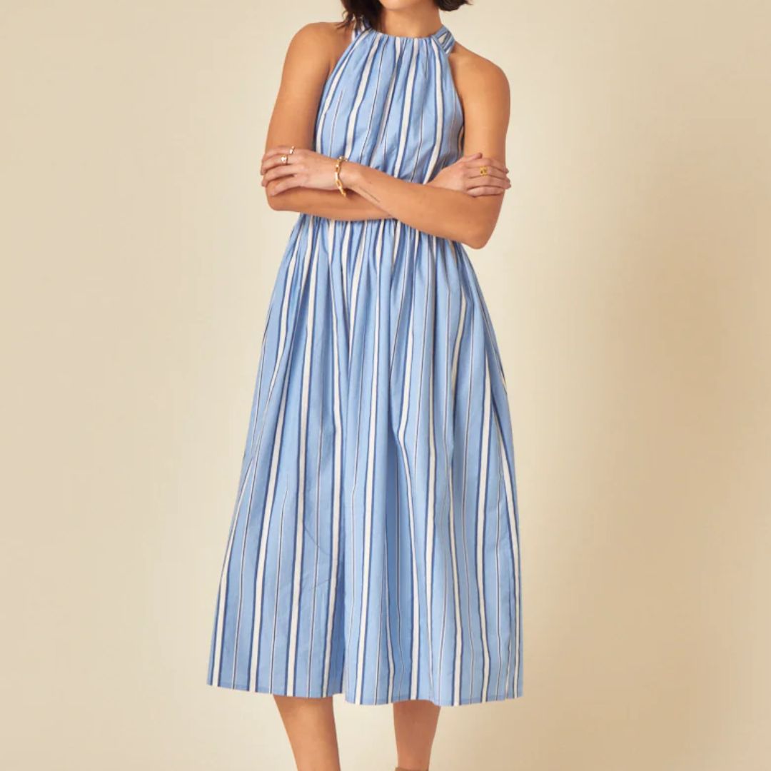 Nobody's Child Striped Senna Dress