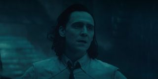 loki standing in time-keepers' chamber on loki episode 4