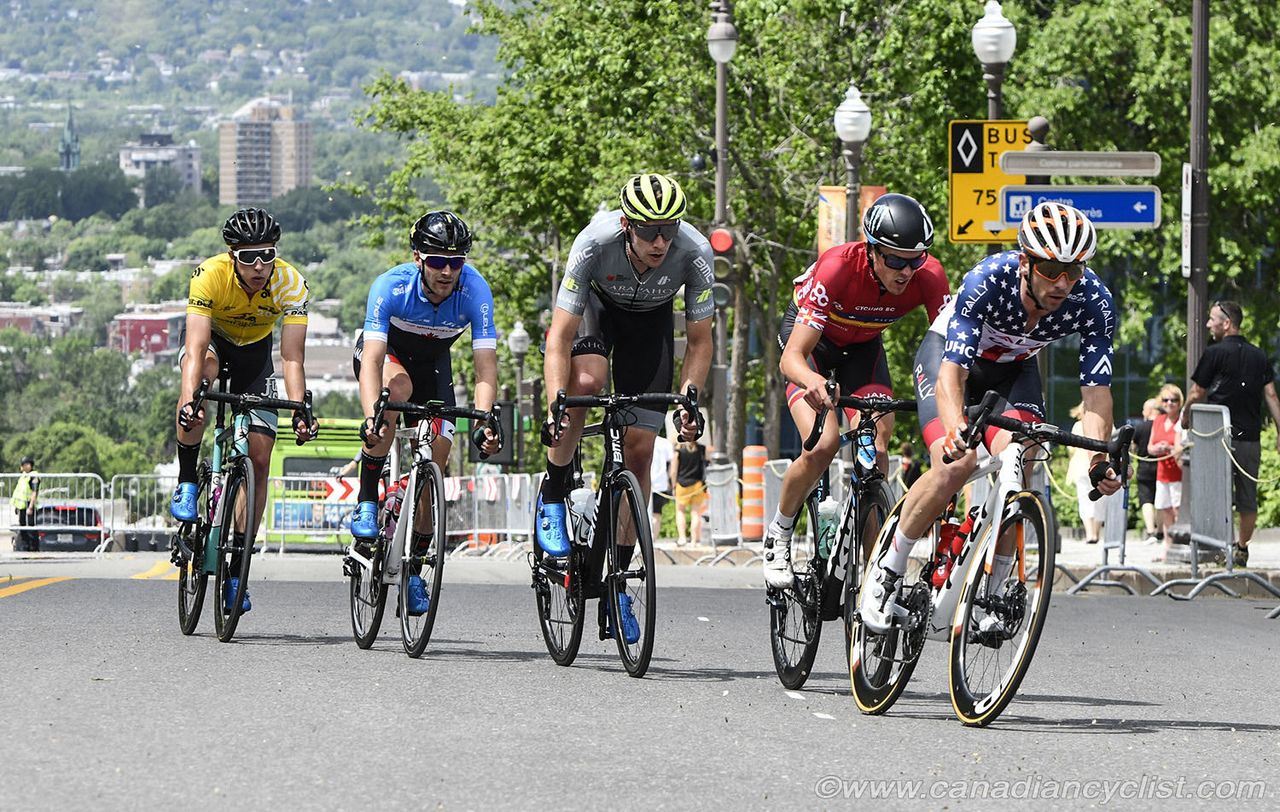Both Tyler Magner (Rally UHC Cycling) and Zukowsky (Floyd's Pro Cycling Team) joined the early break