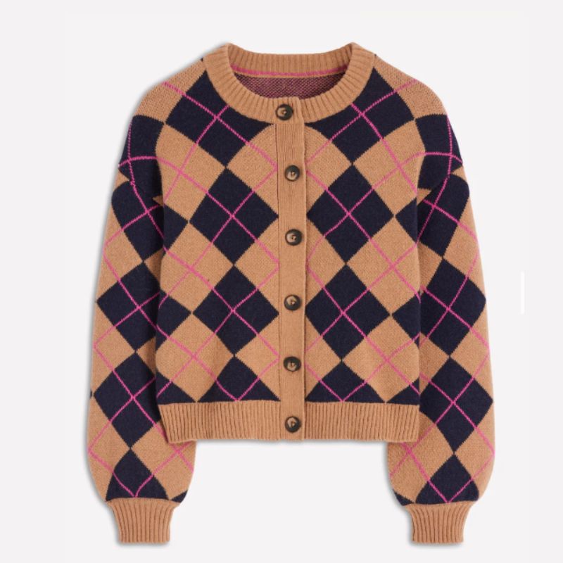 diamond cardigan