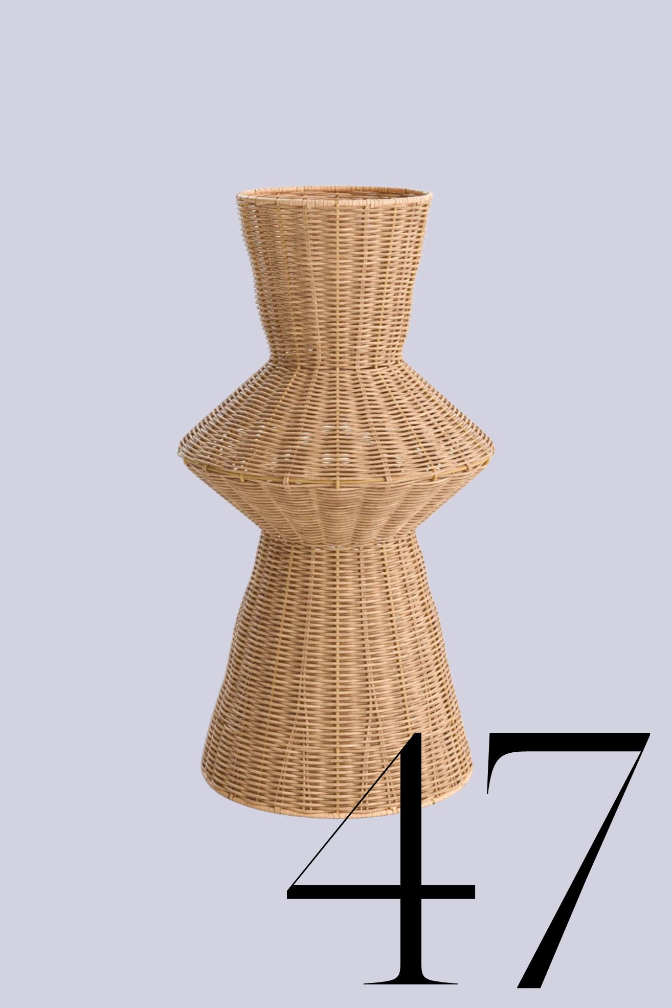 Joss &amp;amp; Main, Loma Rattan Table Vase