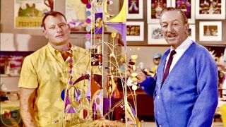 Walt Disney and Rolly Crump in Walt Disney's Wonderful World of Color