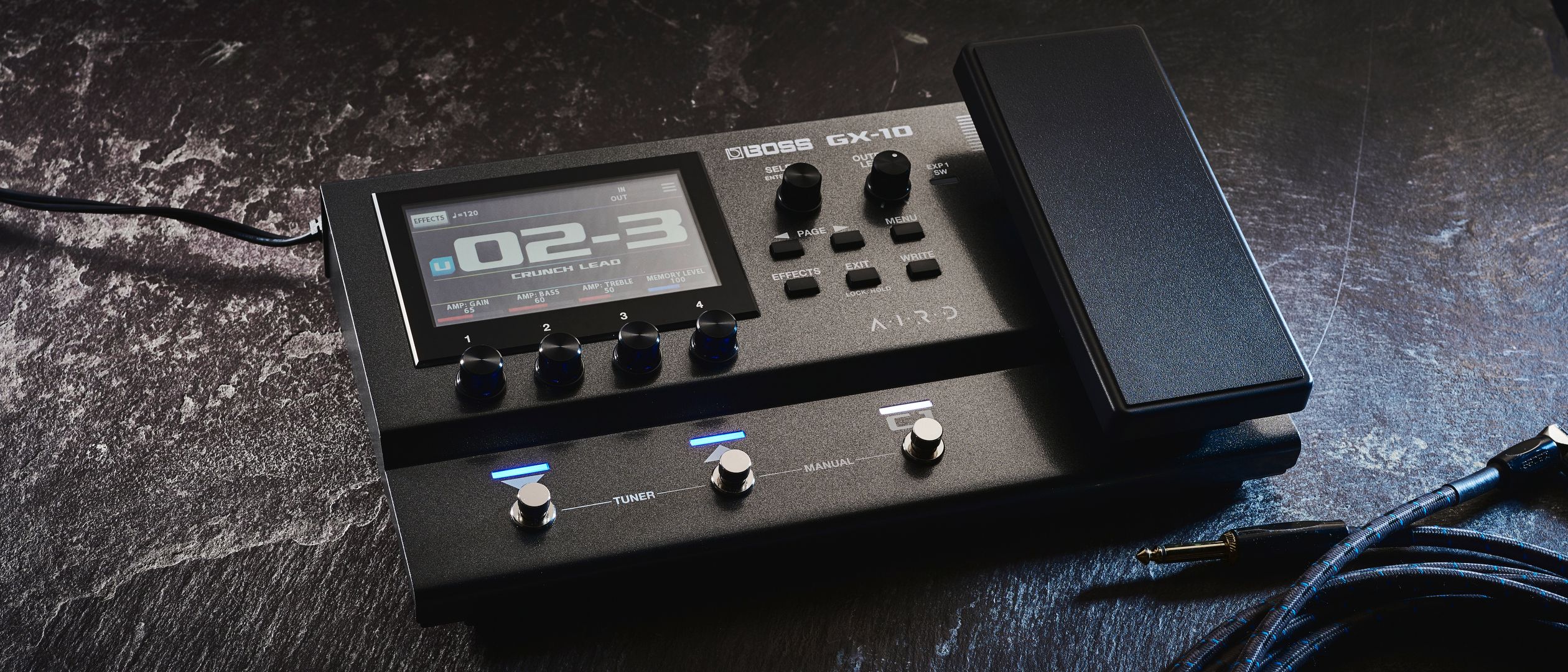 BOSS GX-10 (BT-DUAL付属) Boss GX-10 Guitar Multi-Effects Processor | zZounds
