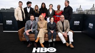 Phil Dunster, Jordan Firstman, Noah Wyle, Linda Cardellini, Lisa Kudrow, True Whitaker, Haley Daniels, Bella Ramsey, Joy Sunday, Steve Carell and David Harbour celebrating the launch of HBO Max