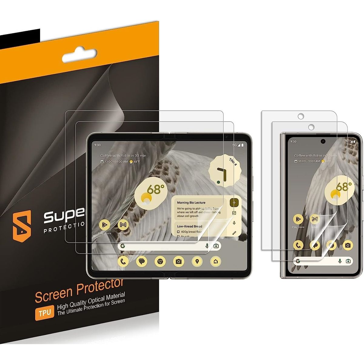Supershieldz (2 Pack) Designed for Google Pixel