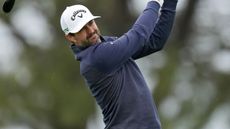 Adam Hadwin takes a shot at the Genesis Invitational