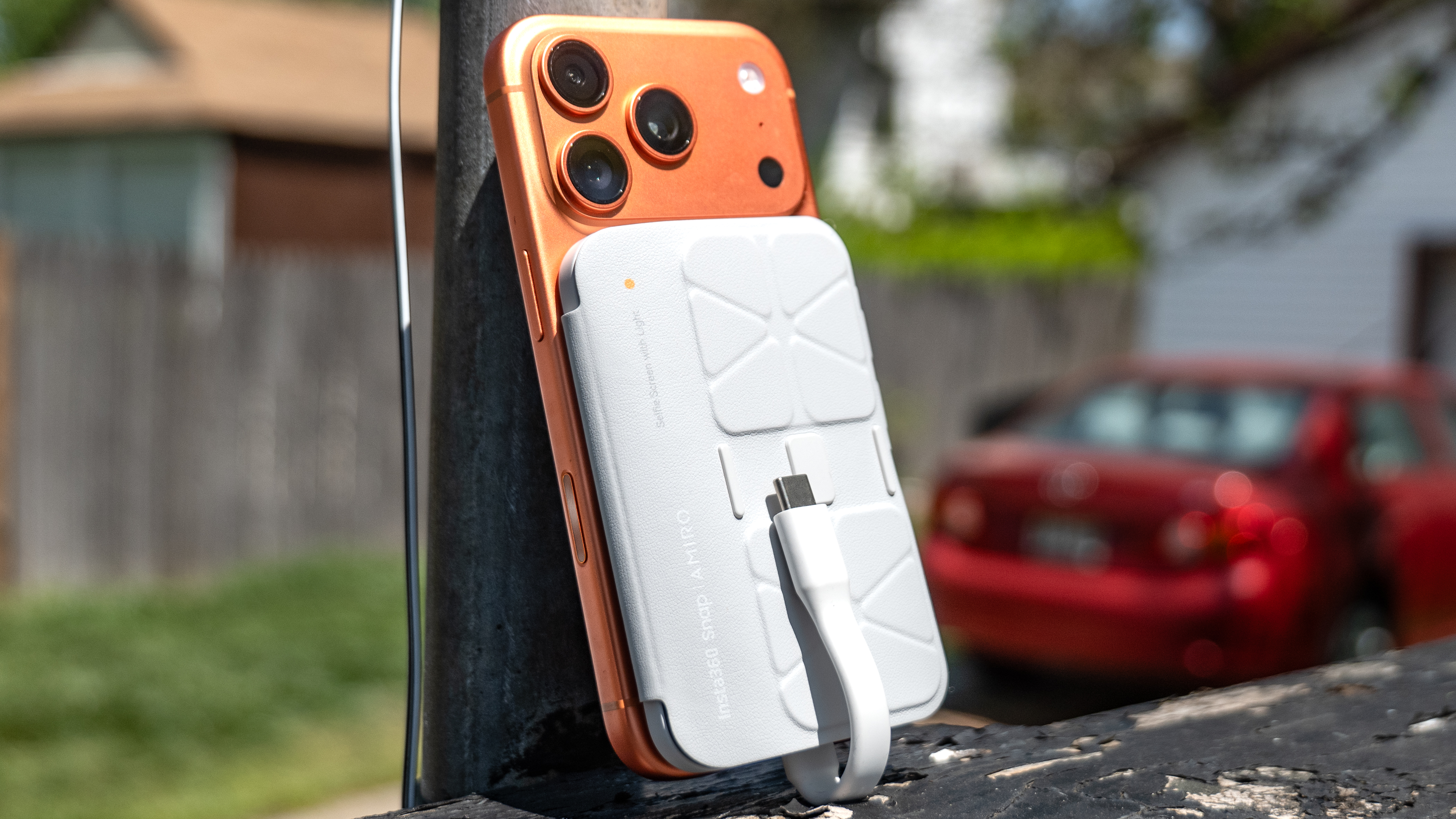 Insta360 Snap Selfie Screen on iPhone 17 Pro.