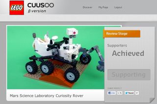 LEGO Mars Rover Curiosity 