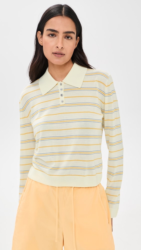 Leset James Stripe Polo