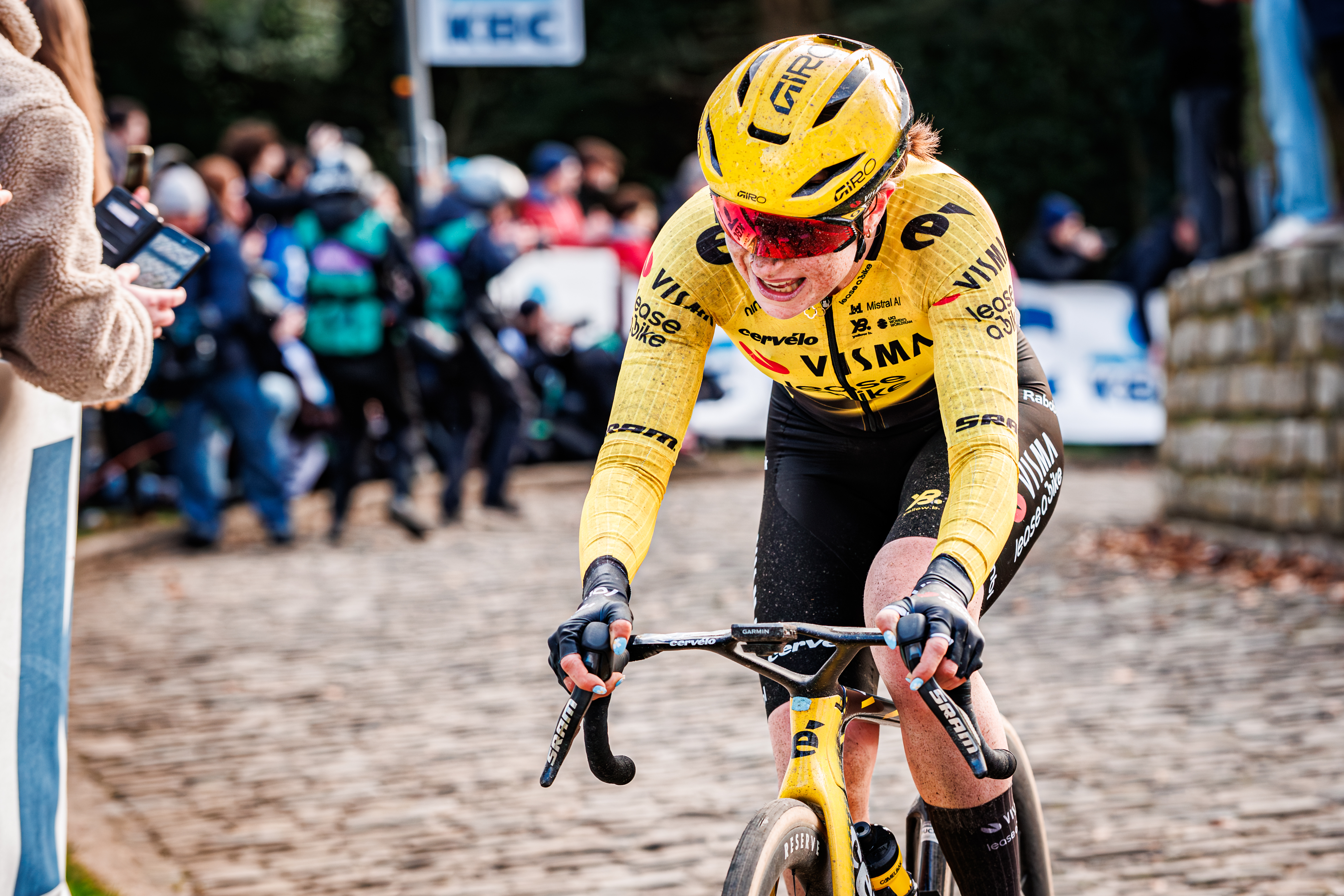 Imogen Wolff at Omloop Nieuwsblad