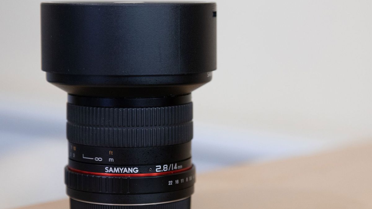 Rokinon/Samyang 14mm f/2.8 lens review: image shows Rokinon/Samyang 14mm f/2.8 lens