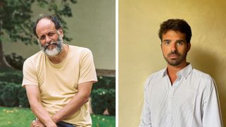 Left: Luca Guadagnino. Right: Nicolo Rosmarini