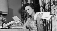 Betty White at home in the 50s