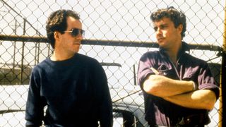 John Pankow and William Petersen in To Live and Die in L.A.