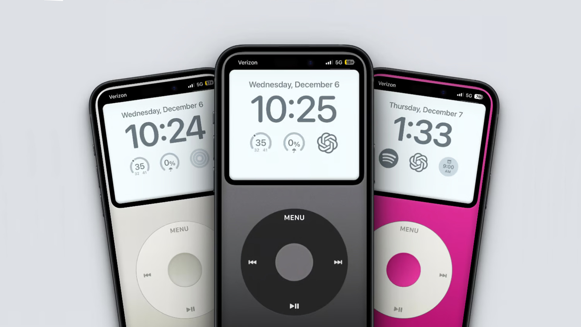 Превратите свой iPhone в iPod Classic с помощью этих великолепных обоев для экрана блокировки