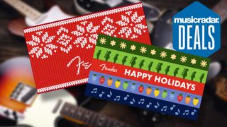 Fender are feeling festive and giving away an extra $75 when you buy a $500 gift card this Christmas