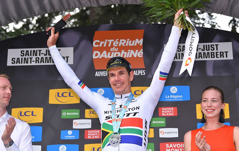 Darryl Impey (Mitchelton-Scott) wins stage 1 at Criterium du Dauphine