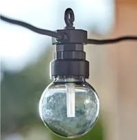 Grey Smoked Festoon Lights | Was £55, Now £27
