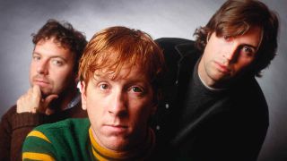 Buffalo Tom posing for a photograph in the 1990s