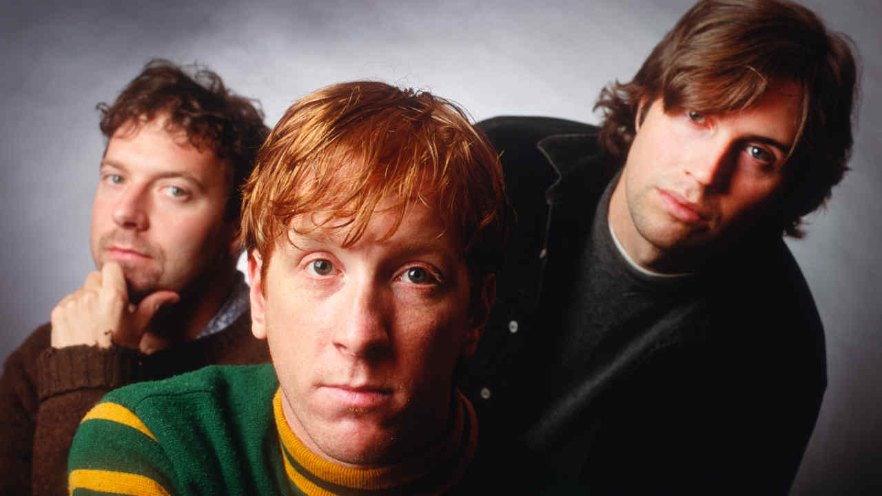 Buffalo Tom posing for a photograph in the 1990s