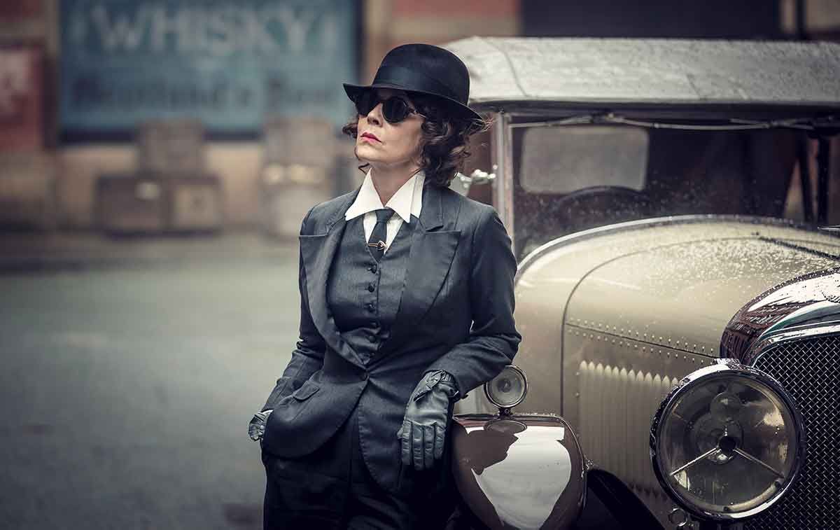 Peaky Blinders star Helen McCrory as Aunt Polly