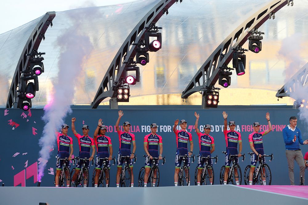 Lampre-Merida on stage