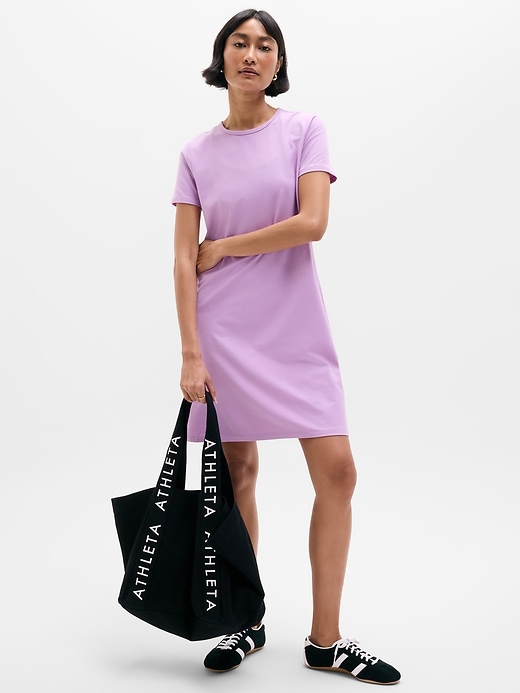 black dress with t shirt underneath Black Bandeau Mini Dress