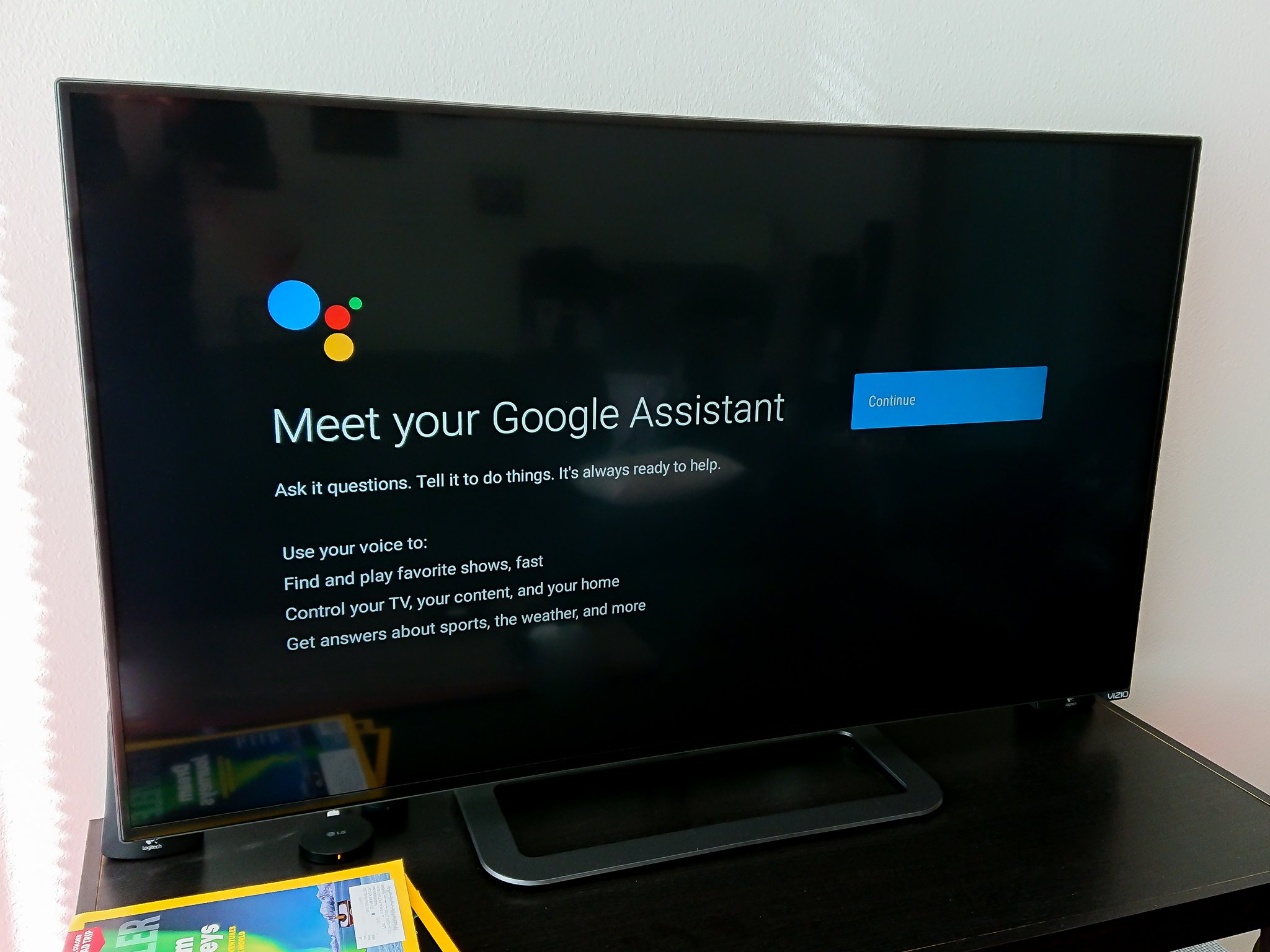 Google ассистент телевизор. Google Assistant Android TV. Google Assistant is not ready на андроид ТВ. "Chromecast & Assistant on Android TV".