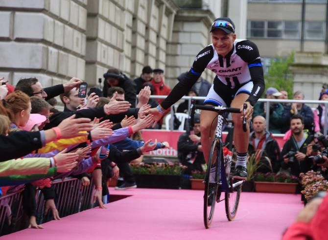 Marcel Kittel (Giant-Shimano) rides on stage