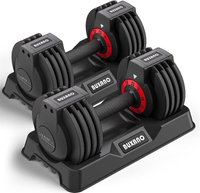Buxano 25lb Adjustable Dumbbells: was $119.99,now $99.99 at Amazon
