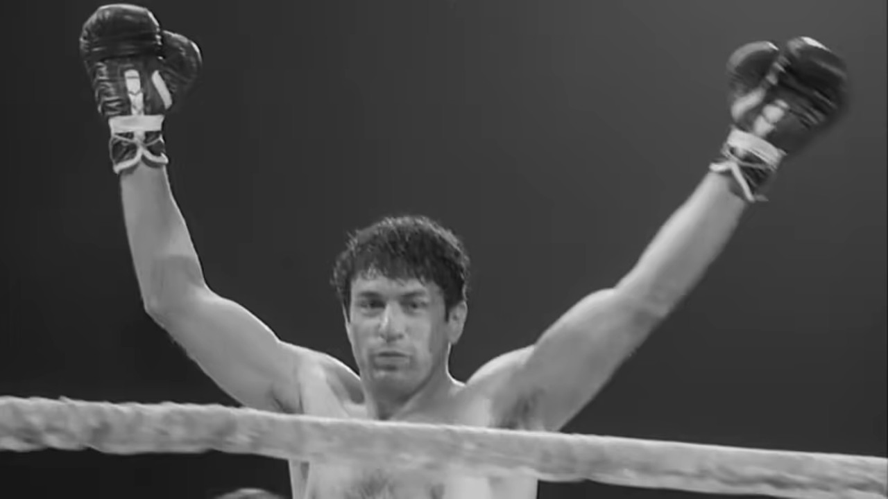 Robert De Niro Raging Bull trailer screenshot