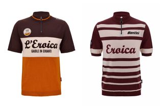 Santini x Eroica wool jerseys