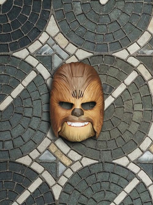 Roaring Chewbacca mask